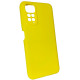 Чехол накладка Silicone Cover Soft Touch ЗК Xiaomi Redmi Note 11 / Note 11s 4G Желтый