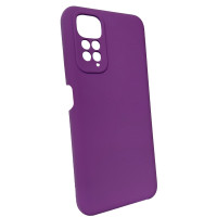 Чохол накладка Silicone Cover Soft Touch ЗК Xiaomi Redmi Note 11 / Note 11s 4G Фіолетовий