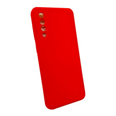 Чехол накладка Silicone Cover Soft Touch ЗК Samsung A50 / A30s Красный