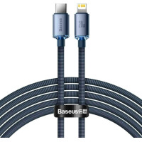 Кабель USB-C to Lighting Baseus crystal shine series TYPE C IP 20W 1.2m