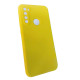 Чохол накладка Silicone Cover Soft Touch ЗК Xiaomi Redmi Note 8 Жовтий