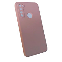 Чохол накладка Silicone Cover Soft Touch ЗК Xiaomi Redmi Note 8 Пудра