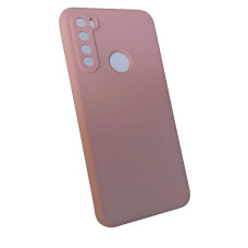 Чохол накладка Silicone Cover Soft Touch ЗК Xiaomi Redmi Note 8 Пудра