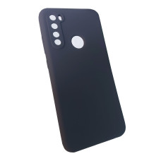 Чохол накладка Silicone Cover Soft Touch ЗК Xiaomi Redmi Note 8 Темно-синій