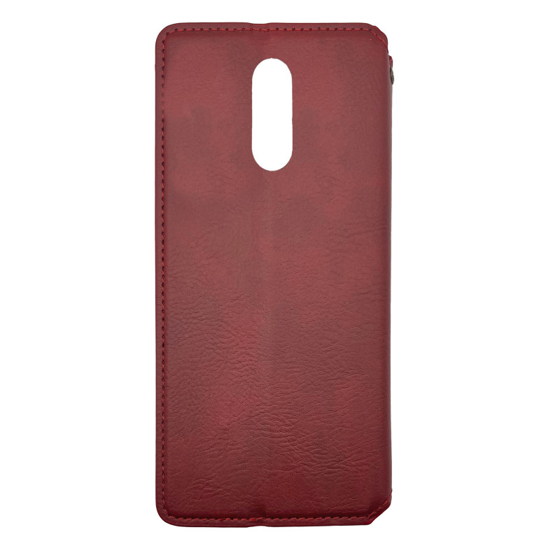 Чохол книжка шкіряний Cubic Xiaomi Redmi 8 Червоний
