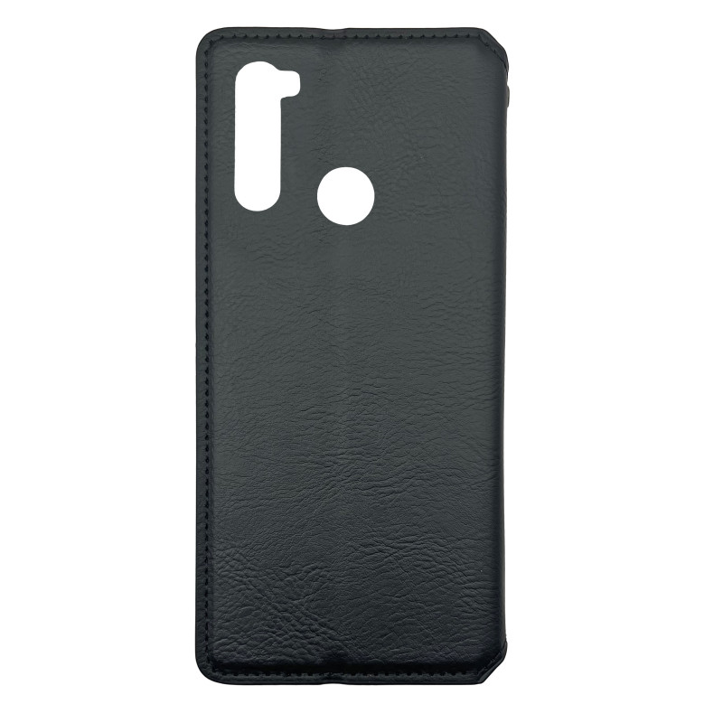 Чехол книжка кожаный Cubic Xiaomi Redmi Note 8T Черный