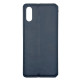 Чехол книжка кожаный Cubic Xiaomi Redmi 9A Синий