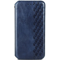 Чохол книжка шкіряний Cubic Xiaomi Redmi 9A Синій