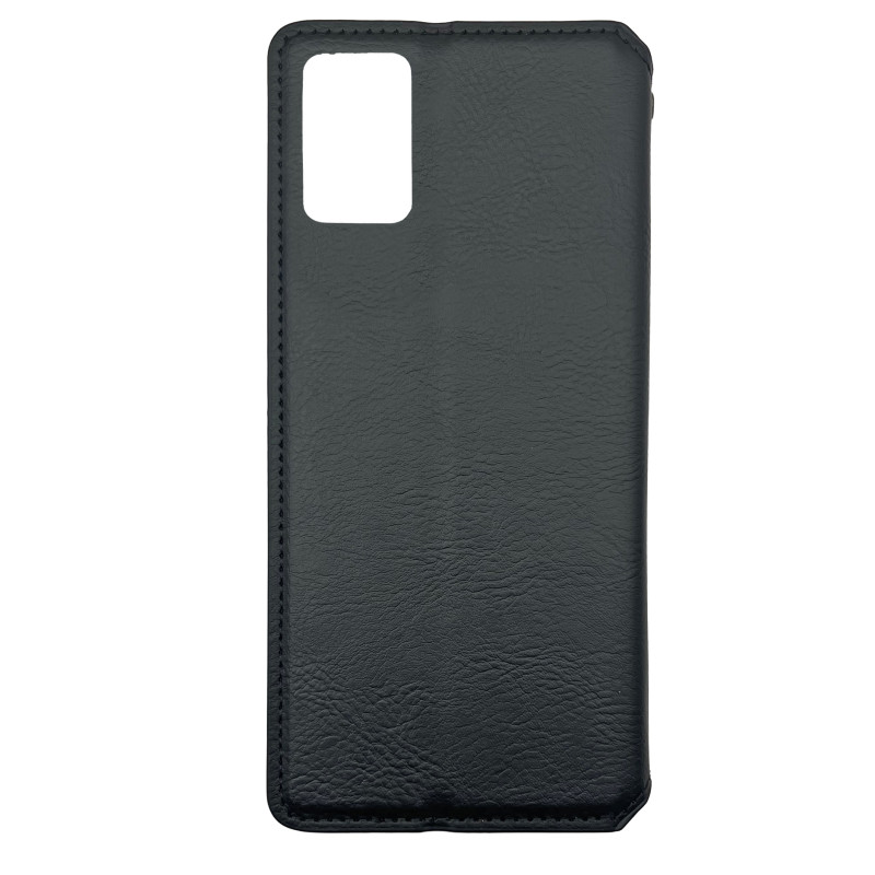 Чехол книжка кожаный Cubic Xiaomi Redmi 9T / Poco M3 Черный