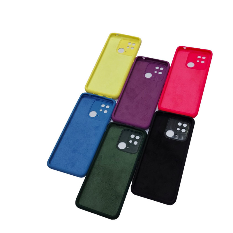 Чохол накладка Silicone Cover Soft Touch ЗК Xiaomi Redmi 10C / Poco C40 Фіолетовий