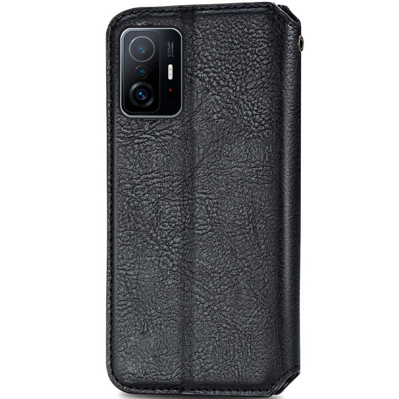 Чохол книжка шкіряний Cubic Xiaomi 11T Чорний