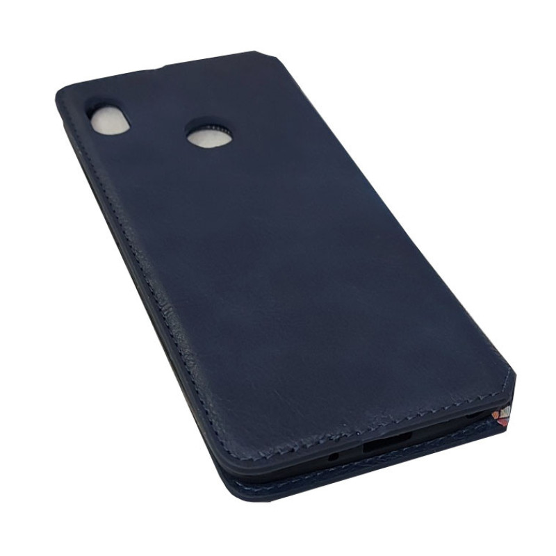 Чехол книжка кожаный Cubic TECNO POP 3 синий