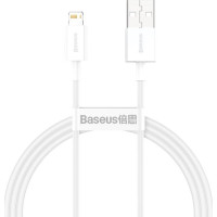 Кабель USB-Lightning Baseus Superior 2.4 A 1m Білий