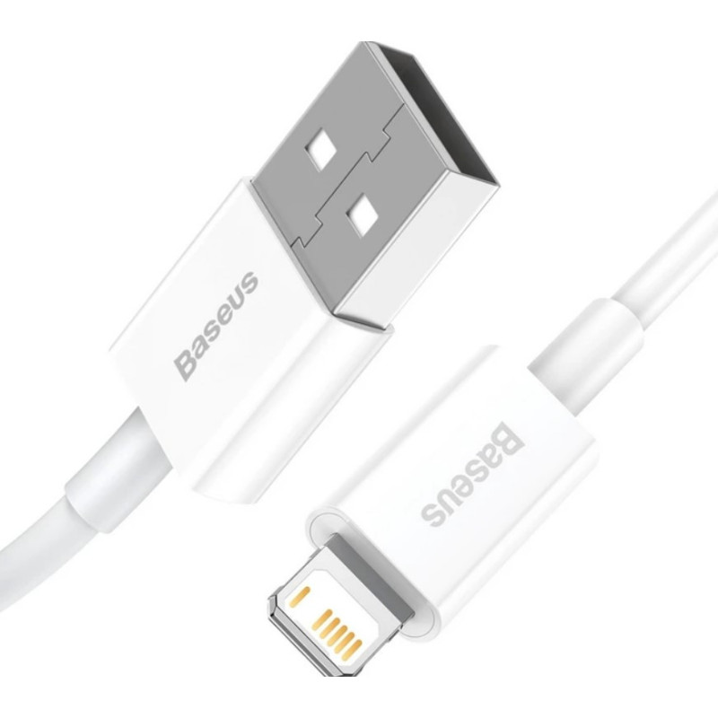 Кабель USB-Lightning Baseus Superior 2.4A 1m Белый