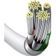 Кабель USB-Lightning Baseus Superior 2.4A 1m Белый