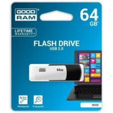USB Flash GoodRam UCO2 64Gb 2.0 Чорно-біла