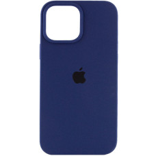 Чехол Silicone Case iPhone 14 Pro Max Синий (Deep Navy)