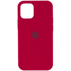 Чехол Silicone Case iPhone 14 Pro Max Красный (Rose Red)