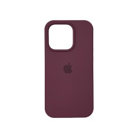Чехол Silicone Case iPhone 14 Pro Max Бордовый (Maroon)