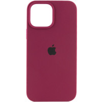 Чехол Silicone Case iPhone 14 Pro Бордовый (Maroon)