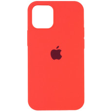 Чехол Silicone Case iPhone 14 Pro Арбухзный (Watermelon Red)