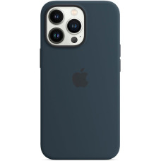 Чехол Silicone Case iPhone 14 Pro Синий (Abbys Blue)