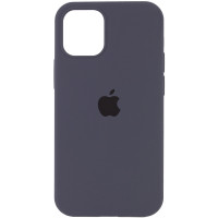 Чохол Silicone Case iPhone 14 Plus / 15 Plus Сірий (Dark Grey)