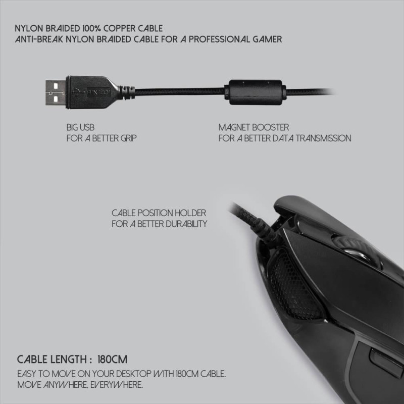 Миша дротова Fantech X9 Thor