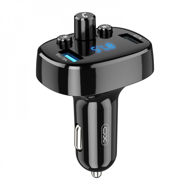 FM Модулятор XO-BCC02 2USB 3.1A