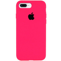 Чехол Silicone Case iPhone 7+/8+ Фуксия