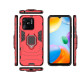 Чехол накладка Transformer Ring Xiaomi Redmi 10C / Poco C40 Красный