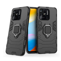 Чехол накладка Transformer Ring Xiaomi Redmi 10C / Poco C40 Черный