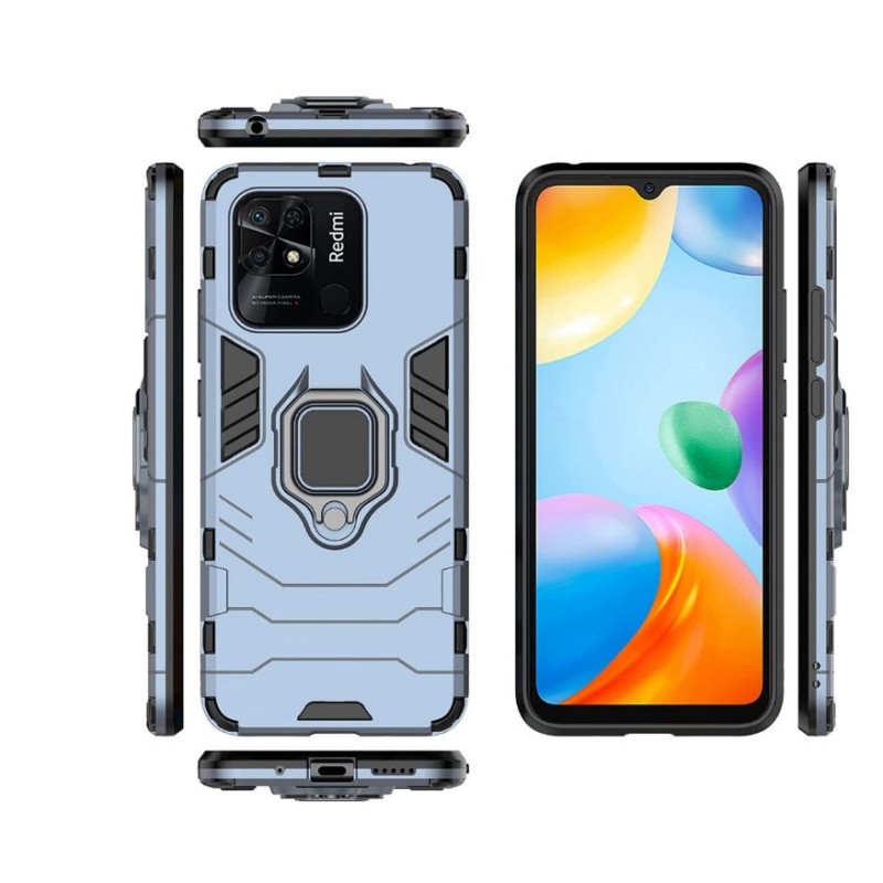 Чохол накладка Transformer Ring Xiaomi Redmi 10C / Poco C40 Синій