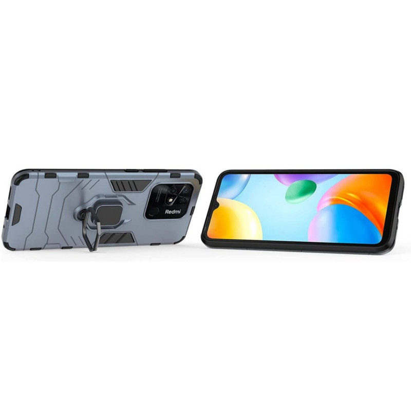Чохол накладка Transformer Ring Xiaomi Redmi 10C / Poco C40 Синій