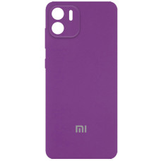 Чехол накладка Silicone Case Xiaomi Redmi A1 Фиолетовая