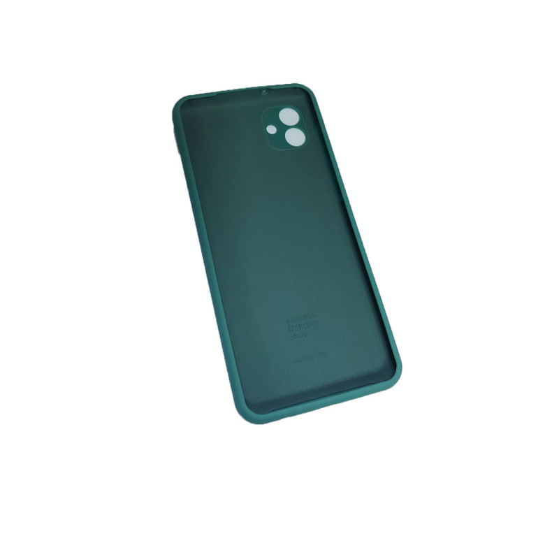 Чохол Silicone Case Samsung A04 Зелений (Pine green)