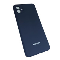 Чохол Silicone Case Samsung A04 Темно-синій