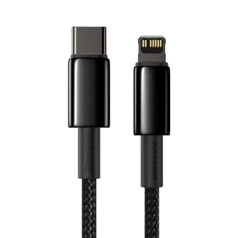 Кабель Usb-C to Lightning Baseus Tungsten Gold PD 20W 1m