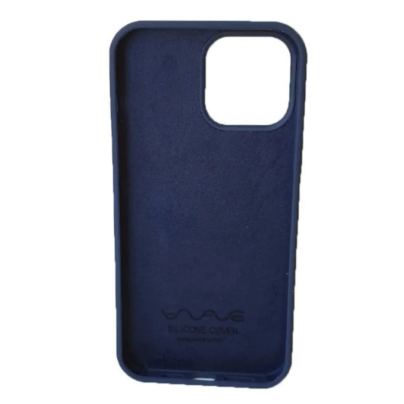 Чехол накладка WAVE Full Silicone Cover iPhone 13 Pro Max Синий