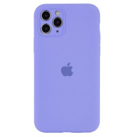 Чохол Silicone Case Square Full+Camera iPhone 11 Pro бузковий