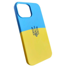 Чехол накладка Silicone Case iPhone 14 Pro Max Ukraine