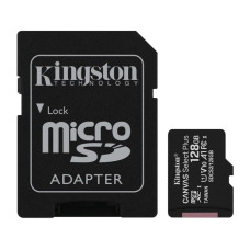 Карта памяти Micro SD Kingston 128 Gb Class 10 Canvas Select+