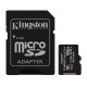 Карта пам'яті Micro SD Kingston 128 Gb Class 10 Canvas Select+