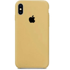 Чохол Silicone Case iPhone X/Xs Пісочний