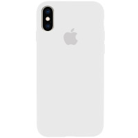 Чехол Silicone Case iPhone X/Xs white