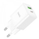 Мережевий адаптер Hoco N28 PD+QC3.0 20 W білий