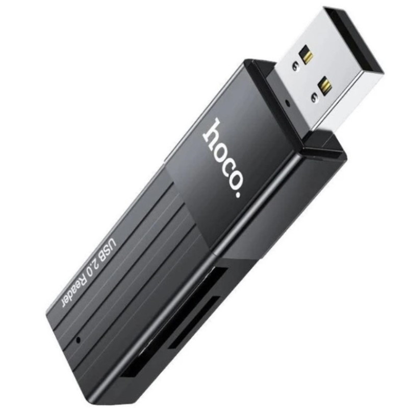 Card reader Hoco HB20 2 in1 USB2.0