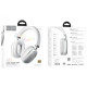 Навушники bluetooth  Hoco W35 Silver