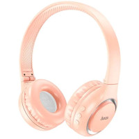 Наушники bluetooth Hoco W41 Pink