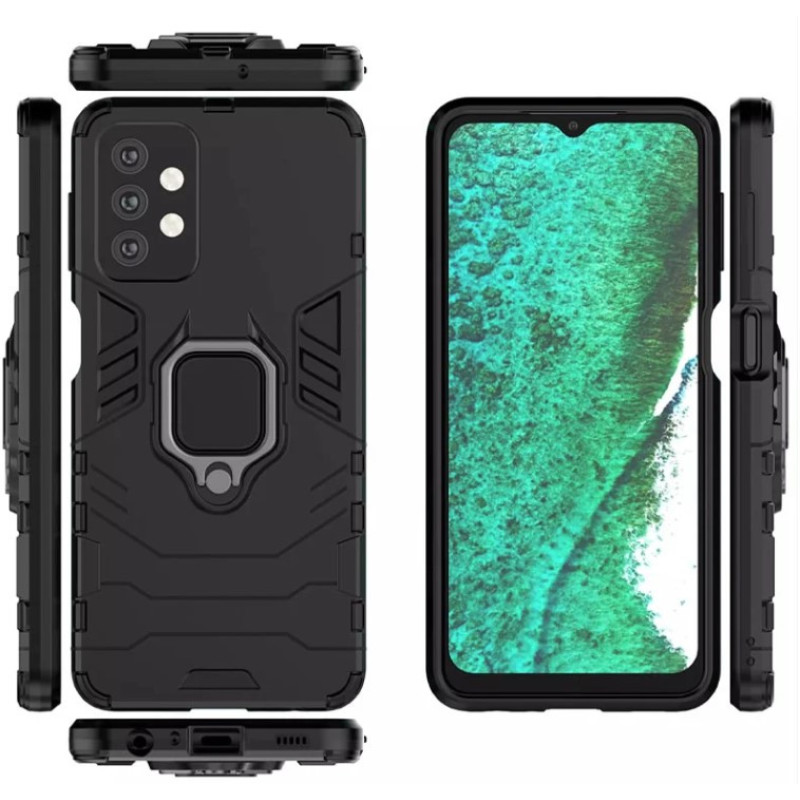 Чехол накладка Transformer Ring Samsung A13 Black